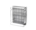 Junction Box with Clear Deep Lid, 300x380x180mm, Polycarbonate / Thermo-Resistant ABS